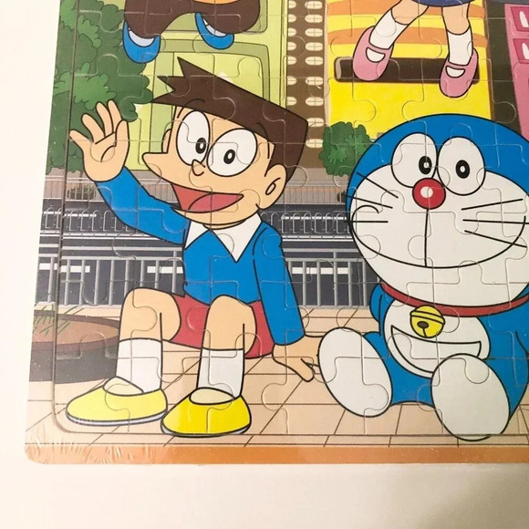 Doraemon Tray Puzzle Childrens Jigsaw Puzzle 11.75 Inch - Picture 6 of 16